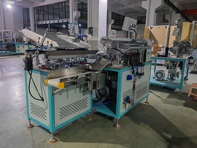 Máquina de etiquetado y corte automático de tubos de papel (con pegamento blanco), WT-580X