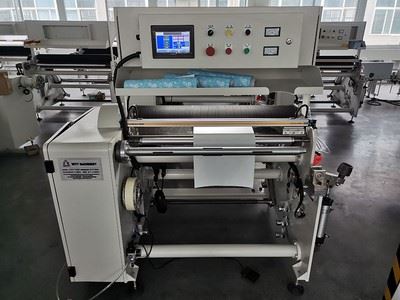 Máquina rebobinadora de rollos de papel FJ-J