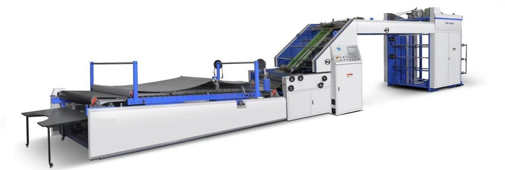 Máquina laminadora de papel y cartón automática FTM-1450/1700
