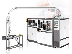 Máquina para fabricar vasos de papel de velocidad media JBZ-12D