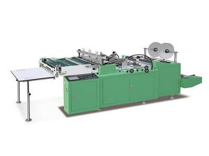 Máquina para fabricación de bolsas de doble línea cortadas al calor y con sellado lateral DRQ-D