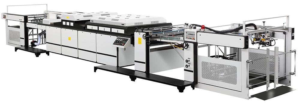  Máquina automática de barnizado UV de papel SA-1200 