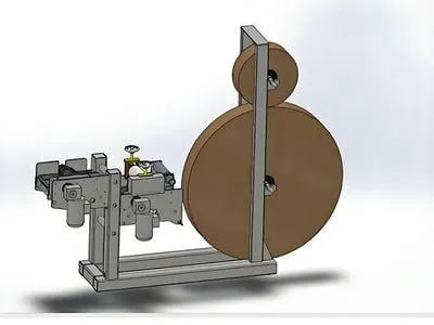 Bobinadora y Cortadora de Tubos de Papel, JG-50